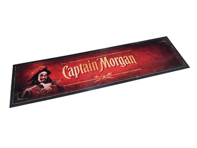 Captain Morgan Rubberen Barmat Bar Runner Bargadgets Nl